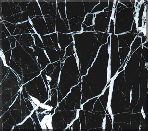 details of black marquina
