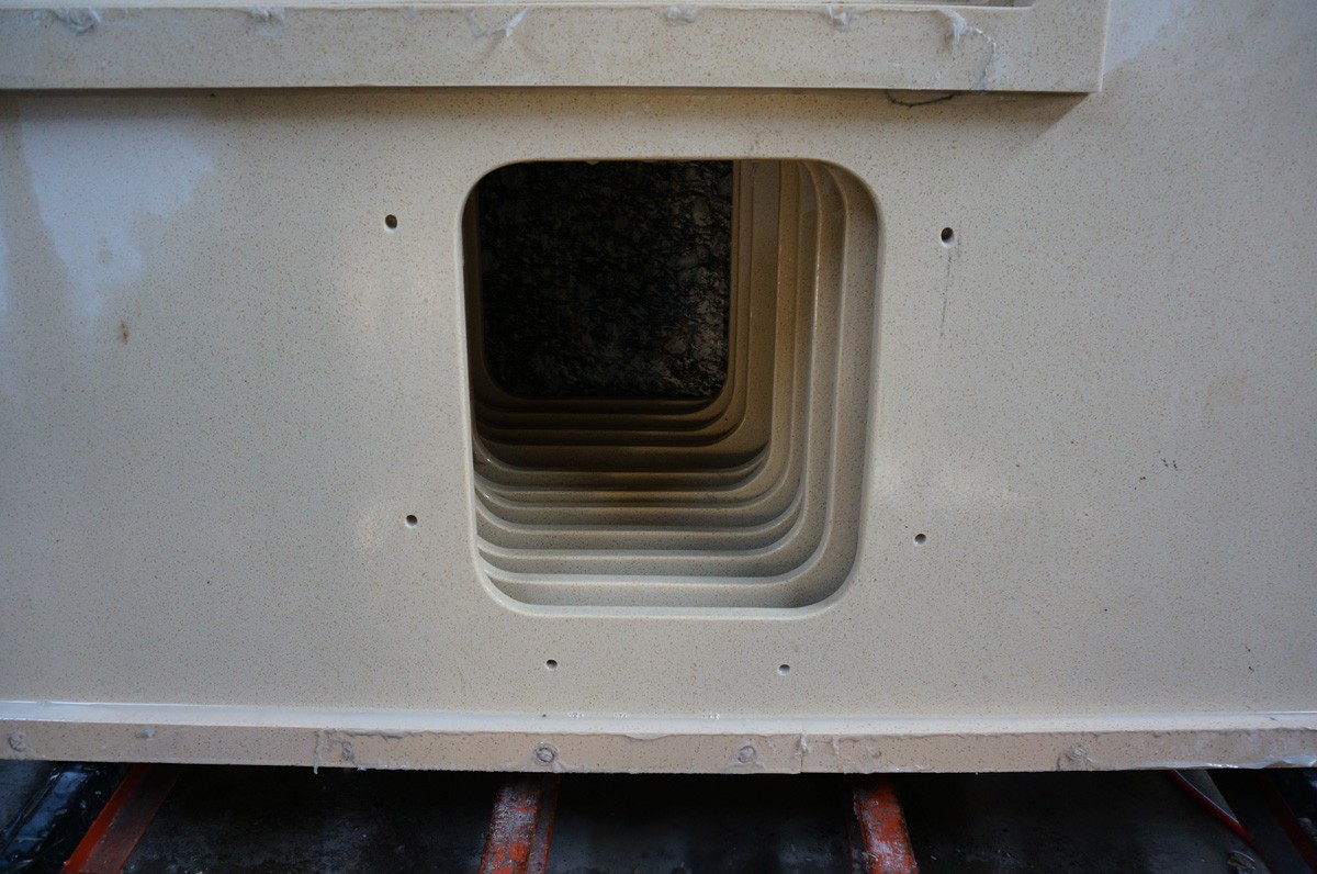 bež kvarcne pločice