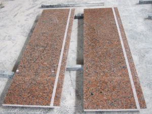 Maple Red Granite Polished Pločice i G562 Granit Flamed pločice za stepenice i uspone