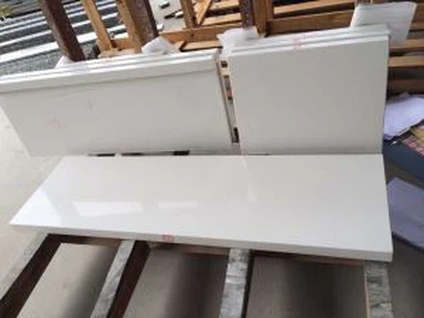 Bijeli kvarcni konopi za kuhinje