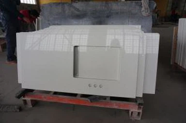 Bijeli kvarcni ispraznost kupaonice